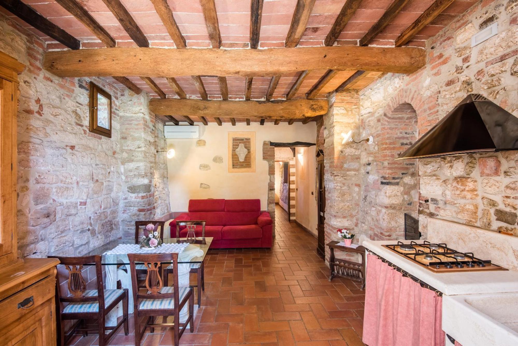 Appartamento La Cantina Rapolano Terme Kültér fotó
