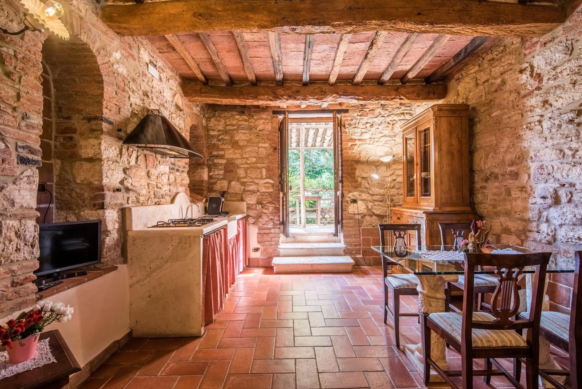 Appartamento La Cantina Rapolano Terme Kültér fotó